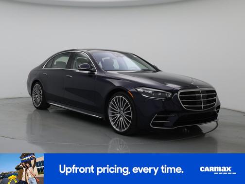 Blue 2024 Mercedes-Benz S-Class