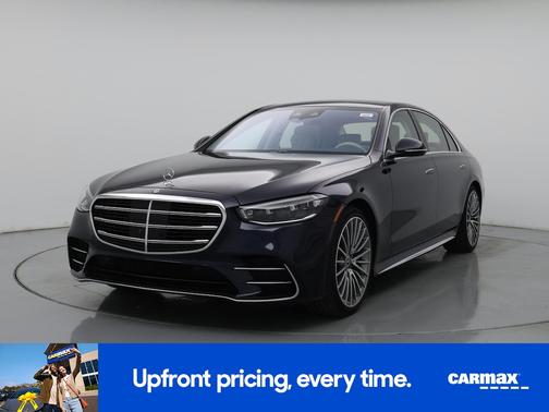 Blue 2024 Mercedes-Benz S-Class