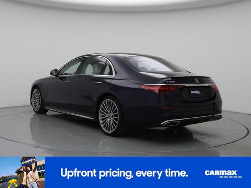 Blue 2024 Mercedes-Benz S-Class