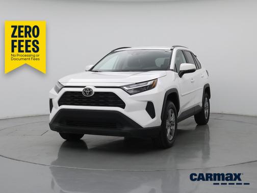 White 2025 Toyota RAV4 Hybrid XLE