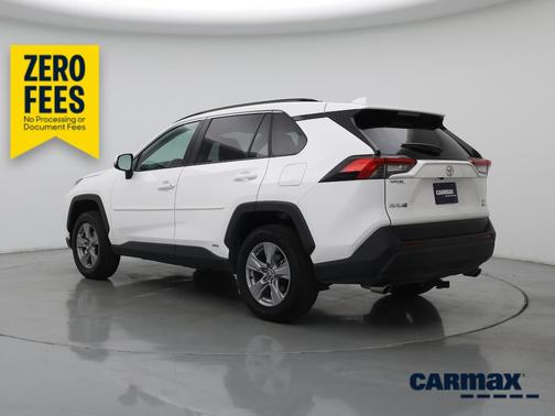 White 2025 Toyota RAV4 Hybrid XLE