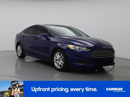 Blue 2016 Ford Fusion SE