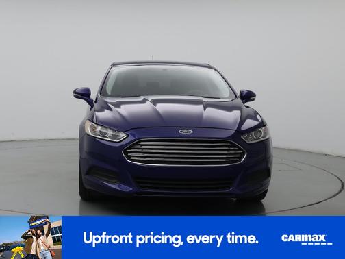 Blue 2016 Ford Fusion SE
