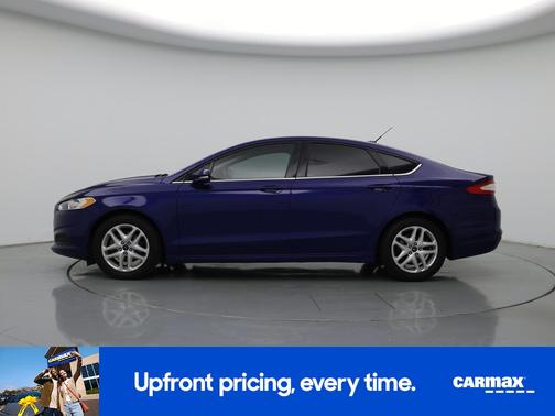 Blue 2016 Ford Fusion SE