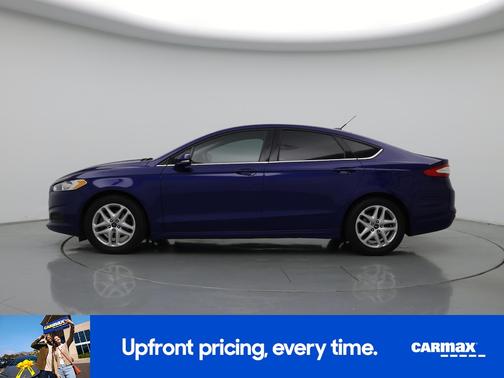 Blue 2016 Ford Fusion SE