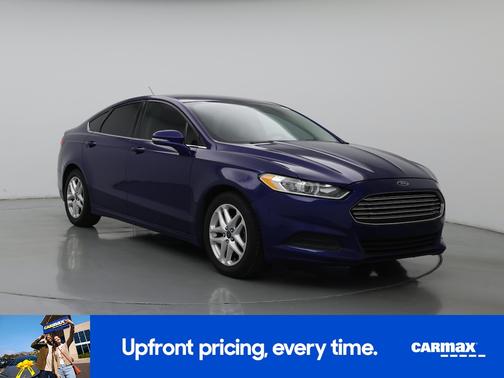 Blue 2016 Ford Fusion SE