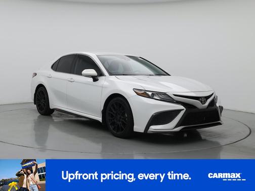 White 2021 Toyota Camry XSE