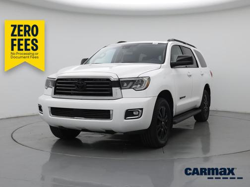 White 2020 Toyota Sequoia TRD Sport