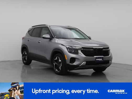 Gray 2025 Kia Seltos S