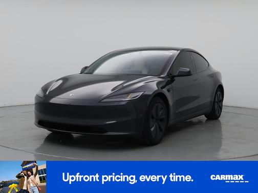 Gray 2025 Tesla Model 3 Long Range