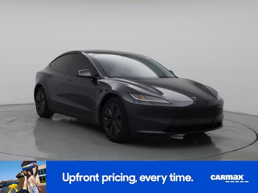 Gray 2025 Tesla Model 3 Long Range