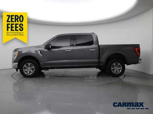 Gray 2022 Ford F-150 XLT