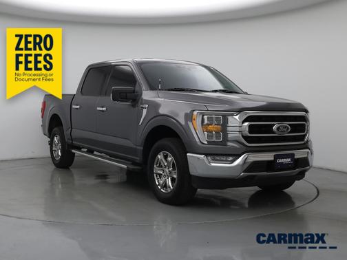 Gray 2022 Ford F-150 XLT