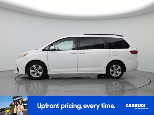 White 2020 Toyota Sienna LE