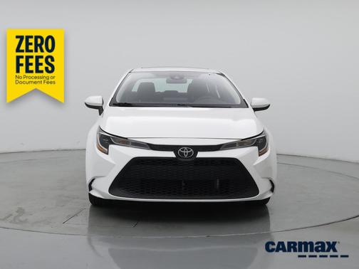 White 2022 Toyota Corolla LE