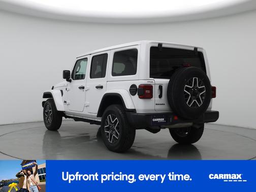White 2025 Jeep Wrangler Sahara