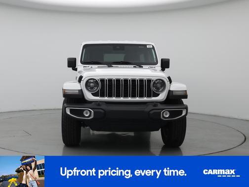 White 2025 Jeep Wrangler Sahara