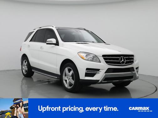 White 2015 Mercedes-Benz M-Class