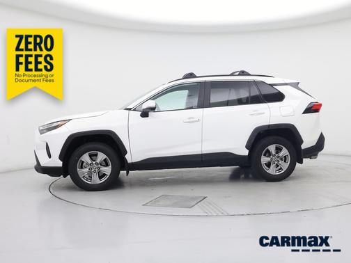 White 2023 Toyota RAV4 XLE