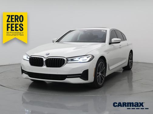 White 2021 BMW 530e