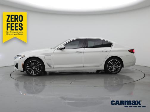 White 2021 BMW 530e