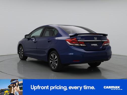 Blue 2015 Honda Civic EX