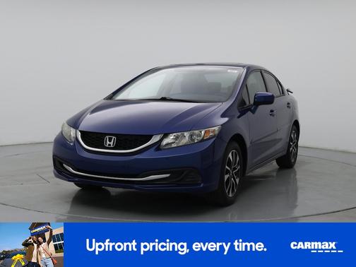 Blue 2015 Honda Civic EX