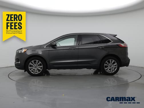 Gray 2019 Ford Edge Titanium