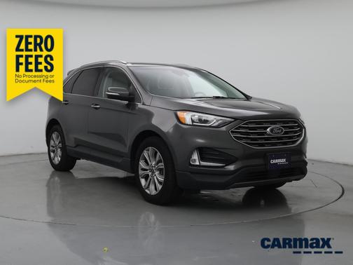 Gray 2019 Ford Edge Titanium