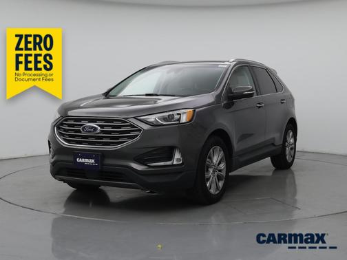 Gray 2019 Ford Edge Titanium