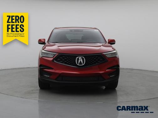 Red 2021 Acura RDX SH-AWD A-Spec