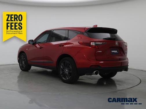 Red 2021 Acura RDX SH-AWD A-Spec