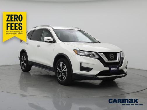 White 2020 Nissan Rogue SV