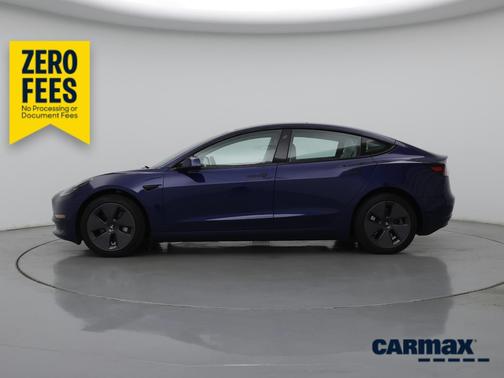 Blue 2023 Tesla Model 3