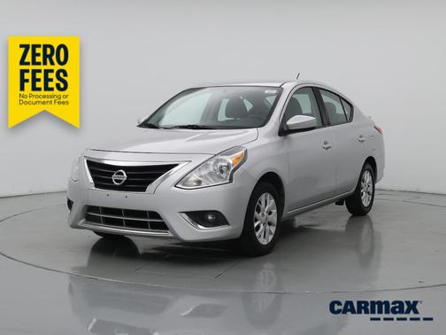 Silver 2018 Nissan Versa SV
