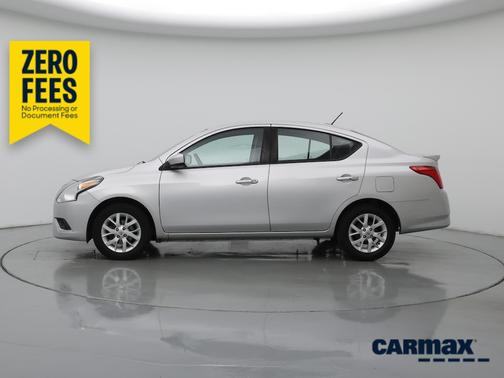 Silver 2018 Nissan Versa SV
