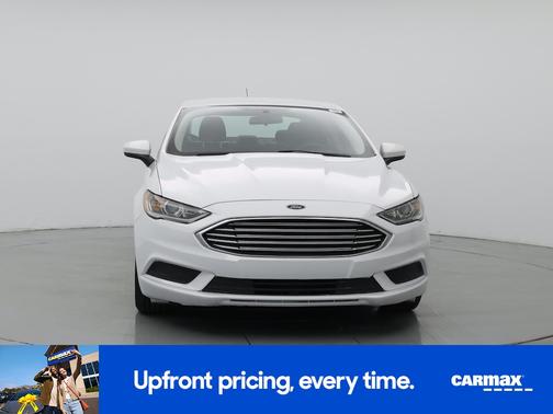 White 2017 Ford Fusion S
