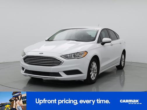 White 2017 Ford Fusion S