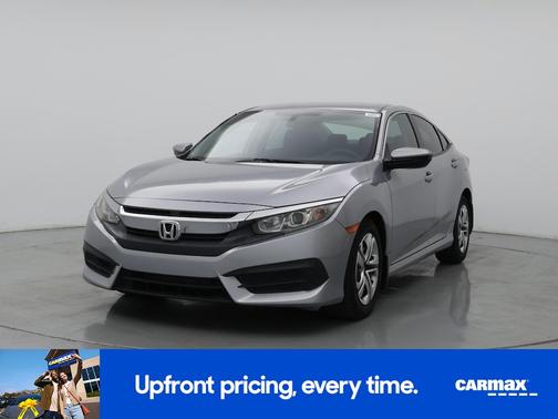 Silver 2016 Honda Civic LX