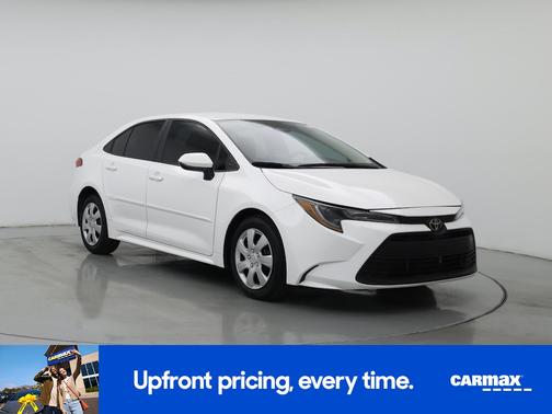 White 2025 Toyota Corolla LE