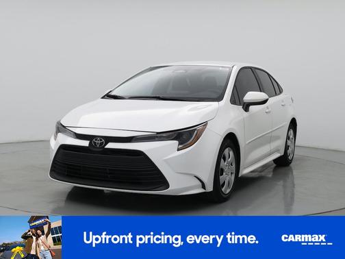 White 2025 Toyota Corolla LE