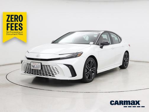 White 2026 Toyota Camry XSE