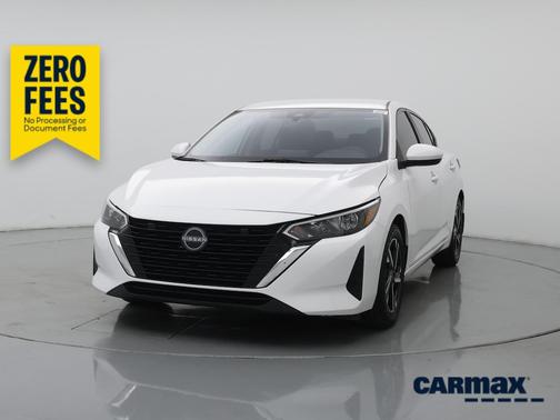 White 2024 Nissan Sentra SV