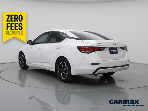 White 2024 Nissan Sentra SV