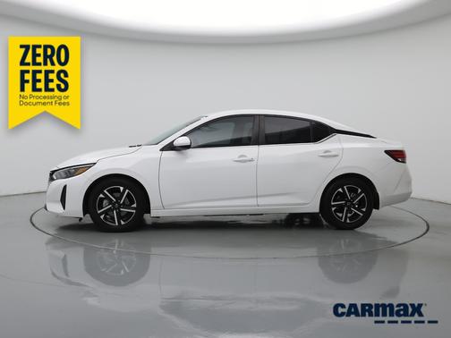 White 2024 Nissan Sentra SV