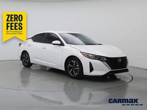 White 2024 Nissan Sentra SV