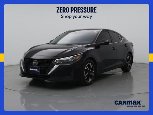 Black 2024 Nissan Sentra SV