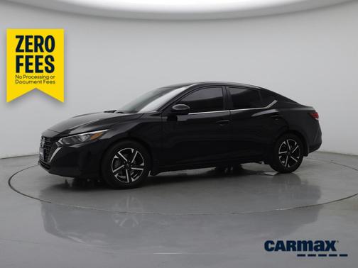 Black 2024 Nissan Sentra SV