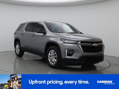Silver 2023 Chevrolet Traverse LS