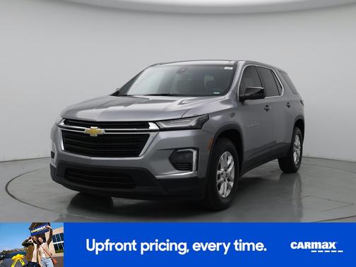 Silver 2023 Chevrolet Traverse LS